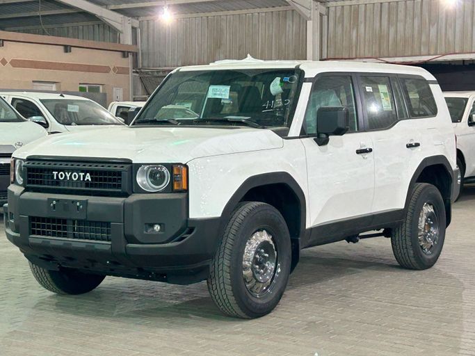 Новый Toyota Land Cruiser Prado 250 Series, 2.4 л, 2025 в Саудовская Аравия, Эр-Рияд от Al Saadi معرض عبيد السعدي Белый цвет. GCC | AUTO.AE | Объявление #244556