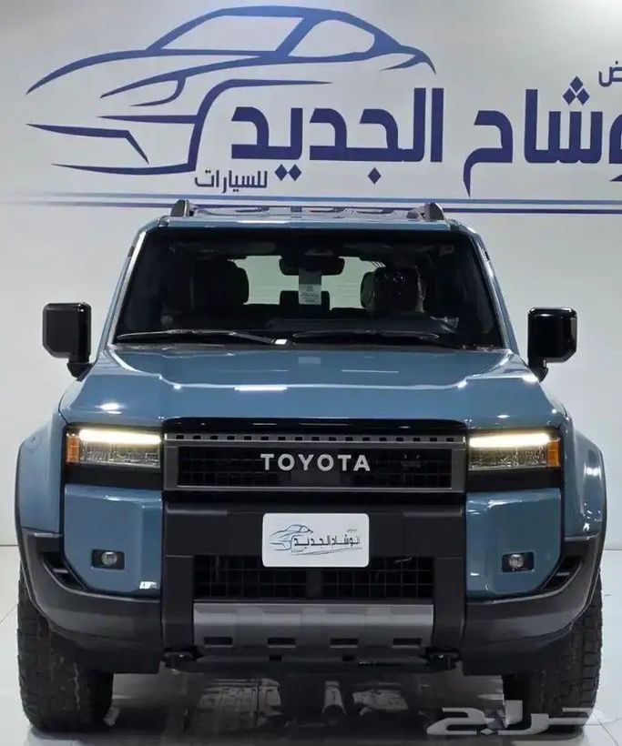 New Toyota Land Cruiser Prado 250 Series, 2.4 l, 2024 in Saudi Arabia, Riyadh by Al Wishah Cars معرض الوشاح للسيارات, Light Blue color. GCC Specs | AUTO.AE | Listing #259069