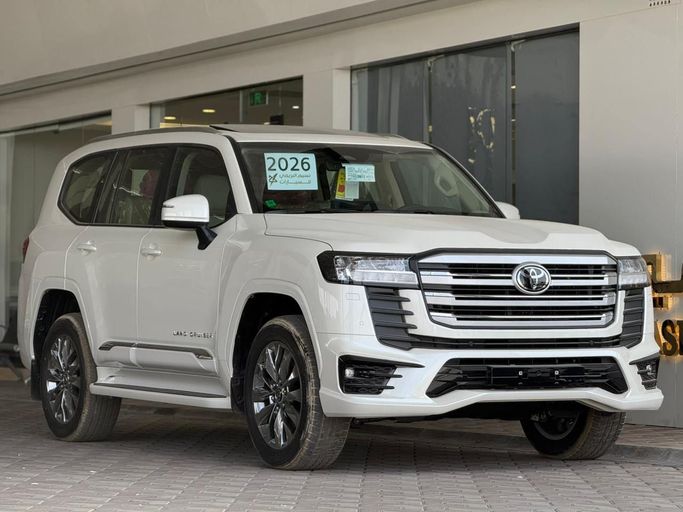Новый Toyota Land Cruiser 300 Series, 4.0 л, 2026 в Саудовская Аравия, Эр-Рияд от Naseem Al Buraimi نسيم البريمي Белый цвет.  | AUTO.AE | Объявление #247856