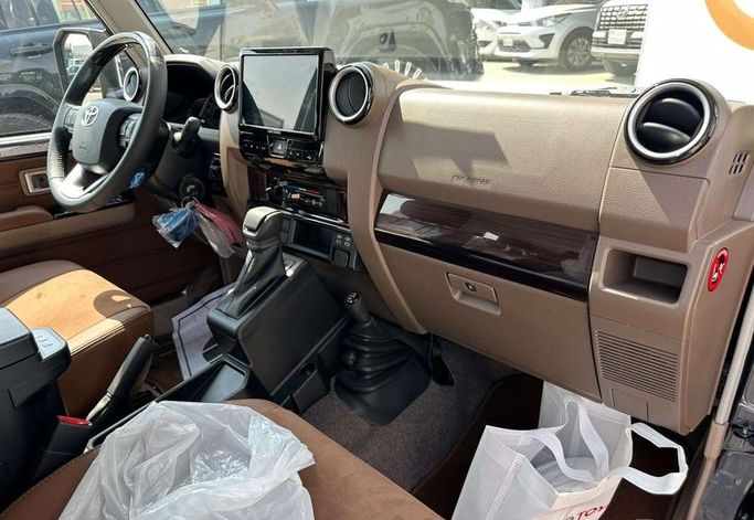 New Toyota Land Cruiser 70 Series Facelift 2, 2.8 l, 2026 in Saudi Arabia, Riyadh by Al Shukh شركة معرض الشيوخ للسيارات, Grey color.  | AUTO.AE | Listing #296240 — photo 11 of 14