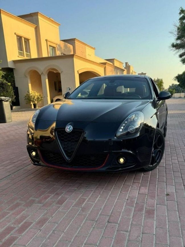 Used ⁦Alfa Romeo Giulietta III Facelift, 1.7 l, 2021⁩ in UAE, Sharjah by AL TAWEEL MOTORS, Black color. GCC Specs | AUTO.AE | Listing #288615