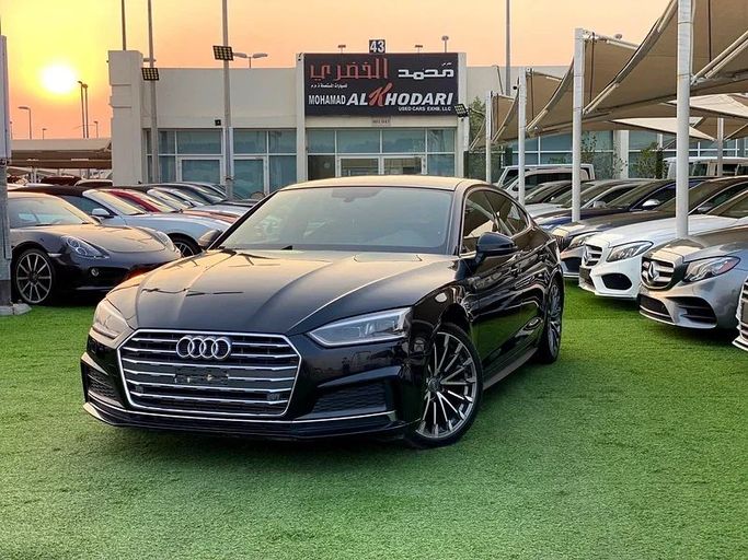 Used Audi A5 40 TFSI II (F5) Facelift, 2.0 l, 2019 in Sharjah by Ahmad alkhodari Motors, Black color. GCC Specs | AUTO.AE
