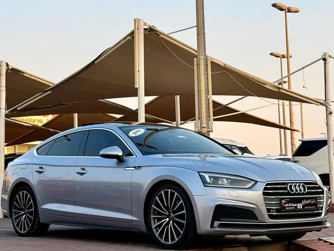Used ⁦Audi A5 40 TFSI II (F5) Facelift, 2.0 l, 2019⁩ in UAE, Sharjah by Wael Al Azzazi Used Cars, Silver color. GCC Specs | AUTO.AE | Listing #287709