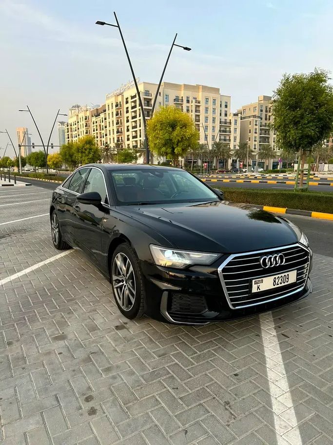 Подержанный ⁦Audi A6 40 TFSI V (C8), 2.0 л, 2023⁩ в ОАЭ, Шарджа от AL WEAM USED CARS Черный цвет. GCC | AUTO.AE | Объявление #291957