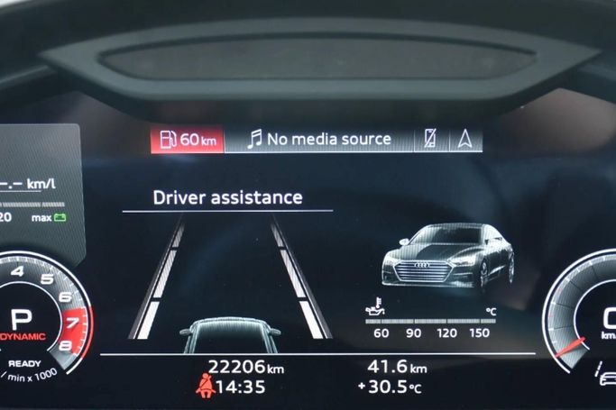 Подержанный Audi A7 55 TFSI II (4K), 3.0 л, 2021 в Шардже от Alfaris Used Cars Белый цвет. Other | AUTO.AE