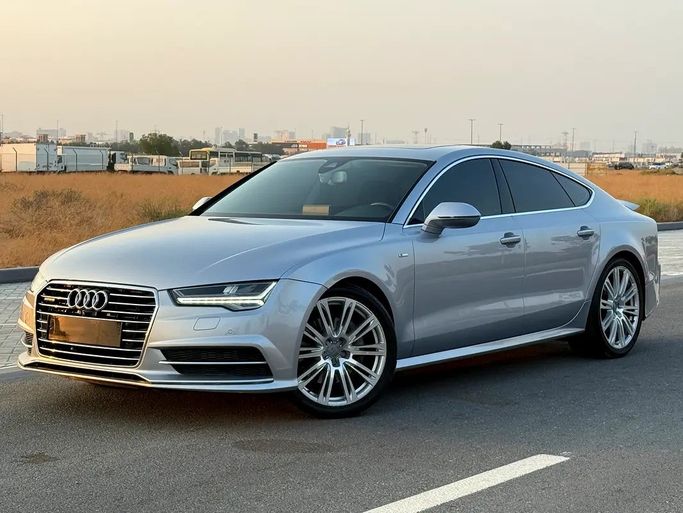 Used ⁦Audi A7 I (4G) Facelift, 2.8 l, 2015⁩ in UAE, Sharjah by Al Suraj Al Muneer Used Cars, Silver color. GCC Specs | AUTO.AE | Listing #287712