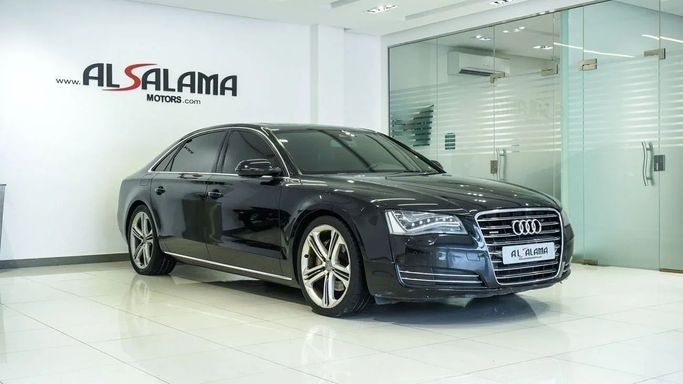 Подержанный Audi A8 Long III (D4), 3.0 л, 2013 в Шардже от Alsalama Motors Черный цвет. GCC | AUTO.AE