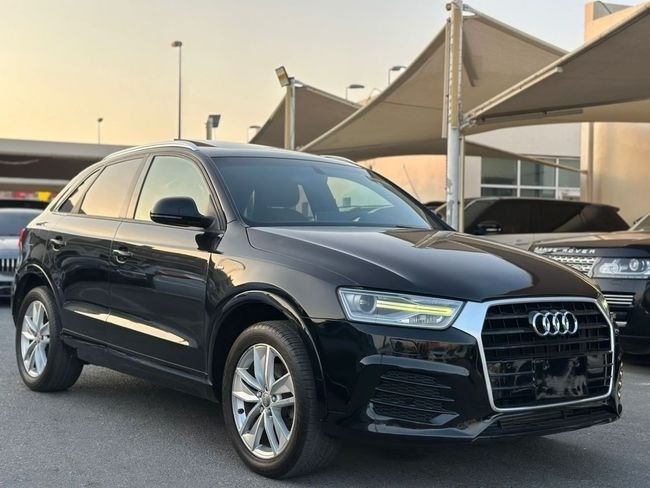Подержанный Audi Q3 I (8U) Рестайлинг, 2.0 л, 2018 в Шардже от Al Sada used cars Черный цвет. Американская | AUTO.AE