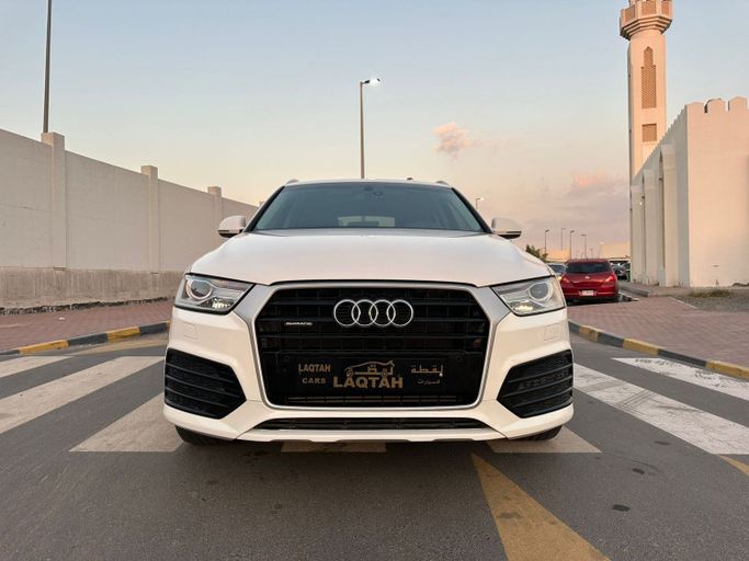 Used Audi Q3 45 TFSI II (F3), 2.0 l, 2018 in Sharjah by Laqtah Used Cars, White color. Canadian Specs | AUTO.AE