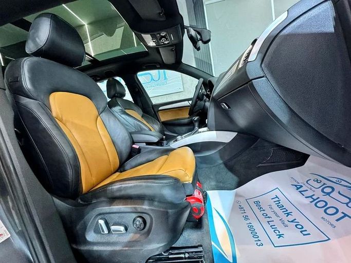 Подержанный Audi Q5 I (8R) Рестайлинг, 3.0 л, 2015 в Шардже от Ayoon Alhoot Motors Серый цвет. GCC | AUTO.AE