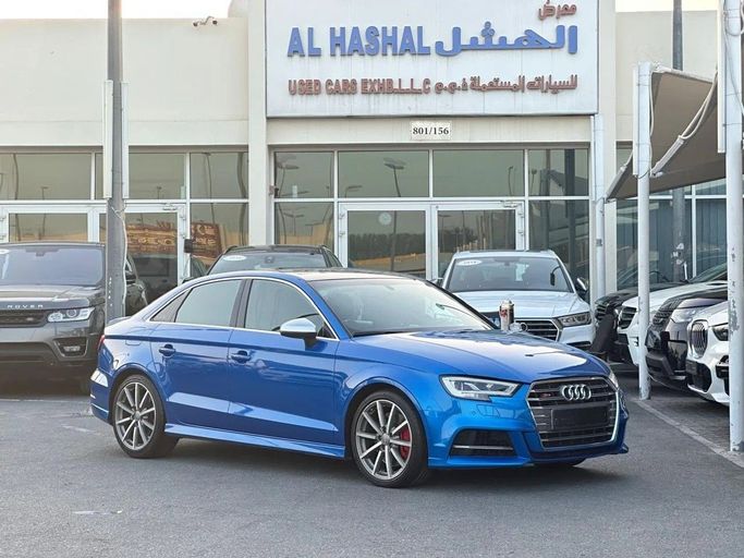Подержанный Audi S3 III (8V) Рестайлинг, 2.0 л, 2017 в Шардже от Al Hashal Used Cars Синий цвет. GCC | AUTO.AE