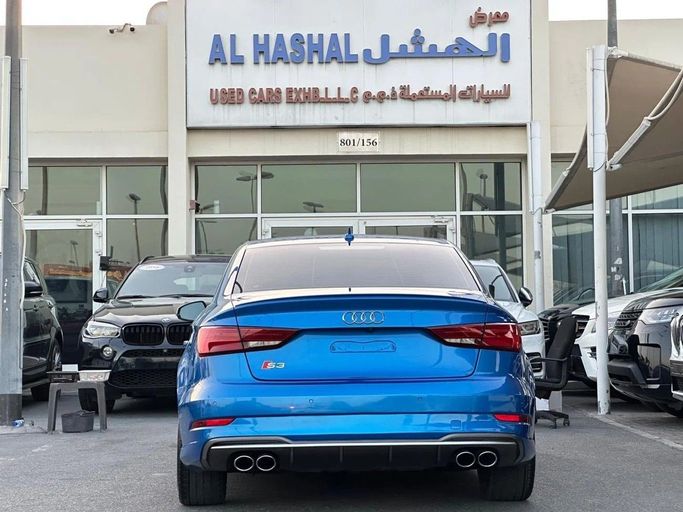 Подержанный Audi S3 III (8V) Рестайлинг, 2.0 л, 2017 в Шардже от Al Hashal Used Cars Синий цвет. GCC | AUTO.AE