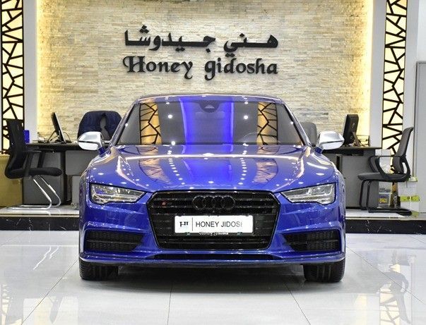 مستعملة Audi S7 I (4G) فيس ليفت, 4.0 l, 2016 في في الشارقة من Honey Jidosha Used Cars Tr.، اللون أزرق. مواصفات الخليج | AUTO.AE | إعلان #253882