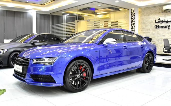 مستعملة Audi S7 I (4G) فيس ليفت, 4.0 l, 2016 في في الشارقة من Honey Jidosha Used Cars Tr.، اللون أزرق. مواصفات الخليج | AUTO.AE | إعلان #273132