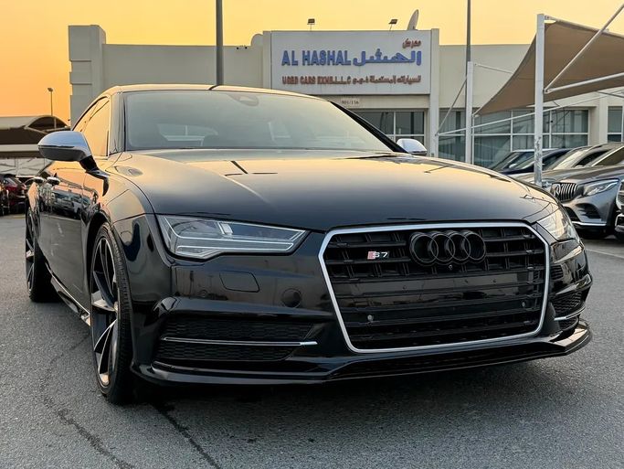 مستعملة Audi S7 I (4G) فيس ليفت, 4.0 l, 2016 في في الإمارات, الشارقة من Al Hashal Used Cars، اللون أسود. مواصفات الخليج | AUTO.AE | إعلان #281761