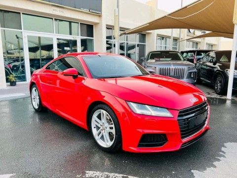 Used Audi TT III (8S), 2.0 l, 2017 in Sharjah by Ali Used Cars, Red color. Japanese Specs | AUTO.AE