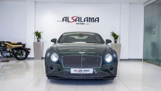 Подержанный Bentley Continental GT III, 4.0 л, 2020 в Шардже от Alsalama Motors Зеленый цвет. GCC | AUTO.AE