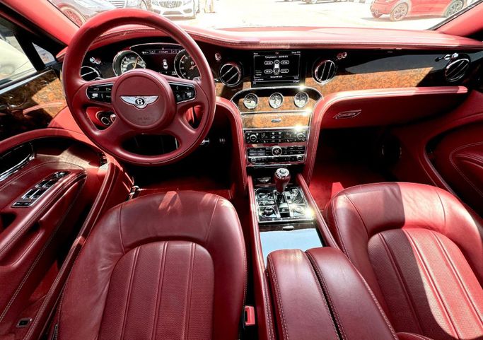 Used Bentley Mulsanne II, 6.8 l, 2013 in Sharjah by DCB Cars, Red color. GCC Specs | AUTO.AE