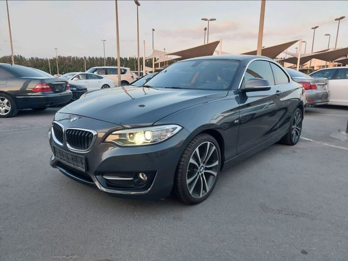 Used BMW 2 Series F22 Facelift, 2.0 l, 2017 in Sharjah by Almalakyah Cars, Black color. GCC Specs | AUTO.AE
