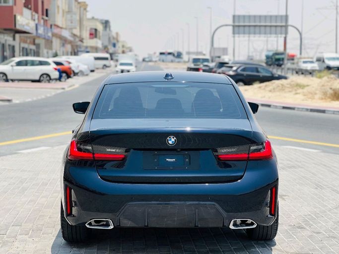 Used BMW 3 Series 330i xDrive VII (G2x) Facelift, 2.0 l, 2023 in Sharjah by Ali Used Cars, Blue color. Japanese Specs | AUTO.AE