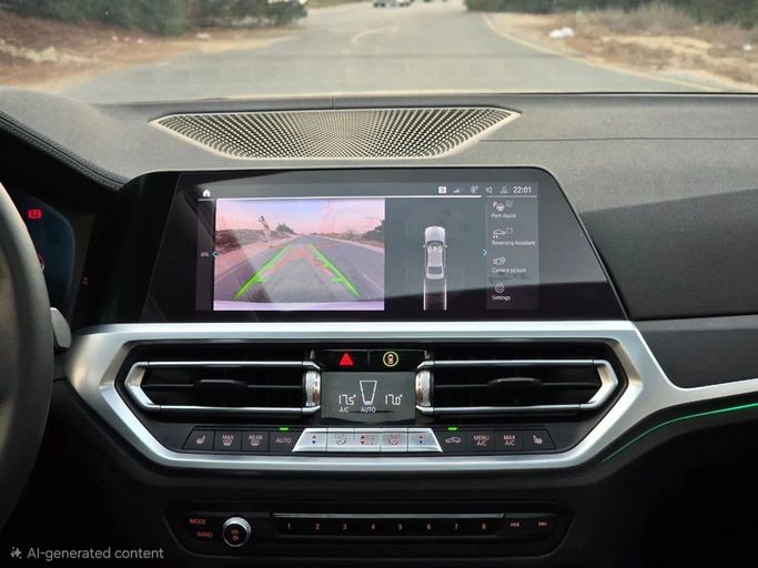 Подержанный BMW 3 Series 320i VII (G2x), 2.0 л, 2021 в Шардже от Al Jana Used Cars Белый цвет. Корейская | AUTO.AE