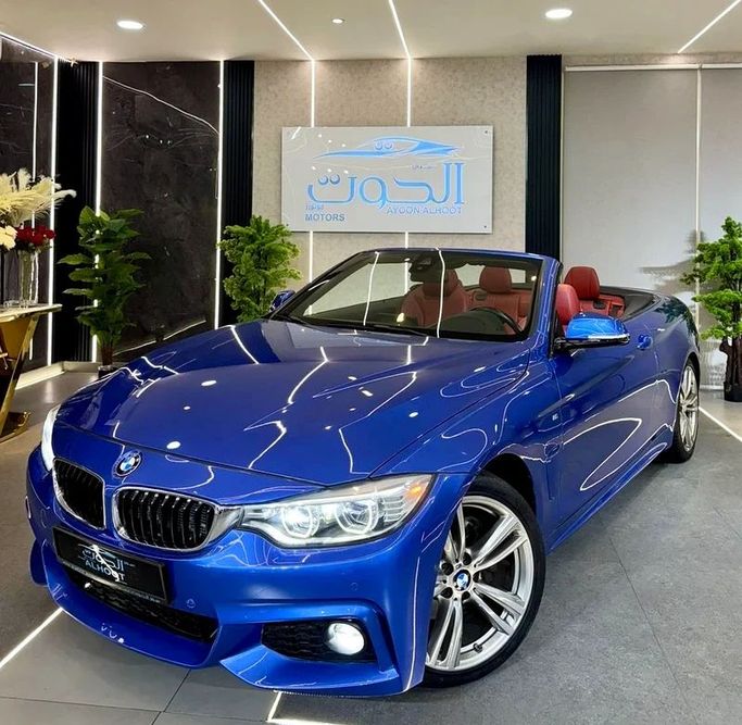 Used BMW 4 Series 440i F32/F33/F36 Facelift, 3.0 l, 2017 in Sharjah by Ayoon Alhoot Motors, Blue color. GCC Specs | AUTO.AE