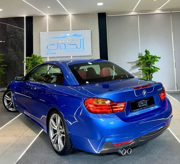 Used BMW 4 Series 440i F32/F33/F36 Facelift, 3.0 l, 2017 in Sharjah by Ayoon Alhoot Motors, Blue color. GCC Specs | AUTO.AE