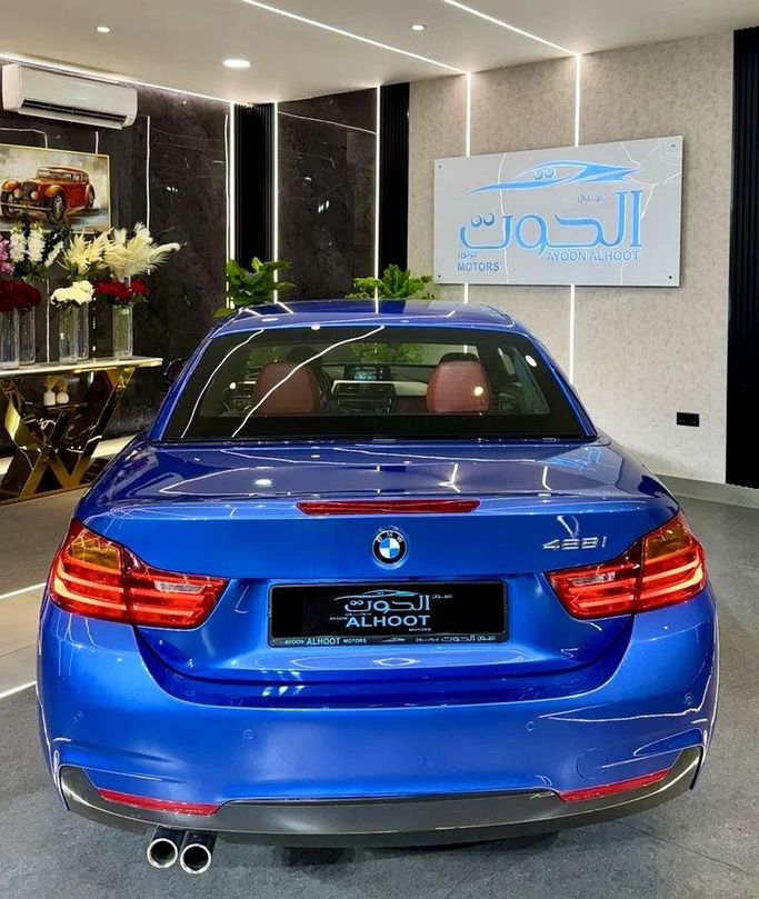 Used BMW 4 Series 440i F32/F33/F36 Facelift, 3.0 l, 2017 in Sharjah by Ayoon Alhoot Motors, Blue color. GCC Specs | AUTO.AE