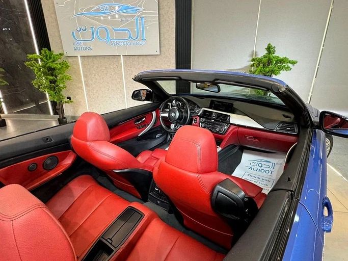 Used BMW 4 Series 440i F32/F33/F36 Facelift, 3.0 l, 2017 in Sharjah by Ayoon Alhoot Motors, Blue color. GCC Specs | AUTO.AE