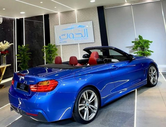 Used BMW 4 Series 440i F32/F33/F36 Facelift, 3.0 l, 2017 in Sharjah by Ayoon Alhoot Motors, Blue color. GCC Specs | AUTO.AE