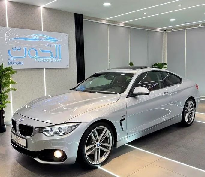 Used BMW 4 Series 430i F32/F33/F36, 2.0 l, 2016 in Sharjah by Ayoon Alhoot Motors, Silver color. GCC Specs | AUTO.AE