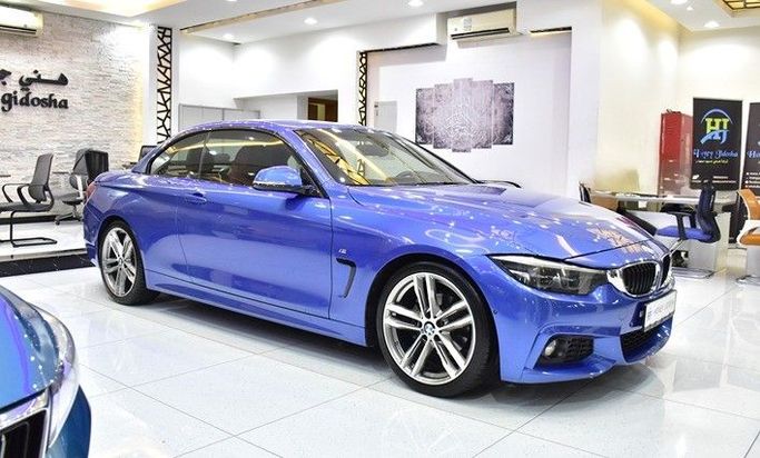 Подержанный BMW 4 Series 420i F32/F33/F36 Рестайлинг, 2.0 л, 2019 в Шардже от Honey Gidosha Used Cars Tr. Синий цвет.  | AUTO.AE