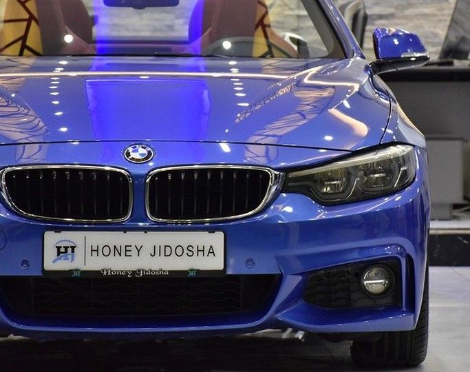 Подержанный BMW 4 Series 420i F32/F33/F36 Рестайлинг, 2.0 л, 2019 в Шардже от Honey Gidosha Used Cars Tr. Синий цвет.  | AUTO.AE