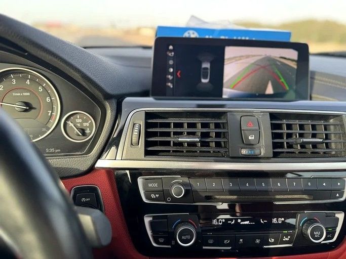 Used BMW 4 Series 420i F32/F33/F36 Facelift, 2.0 l, 2018 in Sharjah by Al Ahd Used Cars, Navy Blue color. GCC Specs | AUTO.AE