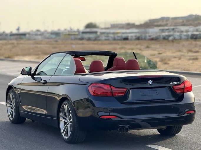 Used BMW 4 Series 420i F32/F33/F36 Facelift, 2.0 l, 2018 in Sharjah by Al Ahd Used Cars, Navy Blue color. GCC Specs | AUTO.AE