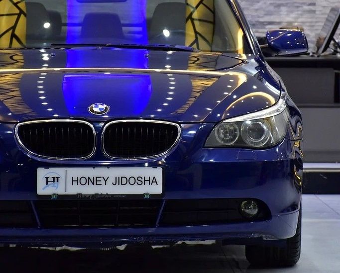 Used BMW 5 Series 520i V (E60/E61), 2.2 l, 2005 in Sharjah by Honey Gidosha Used Cars Tr., Blue color.  | AUTO.AE