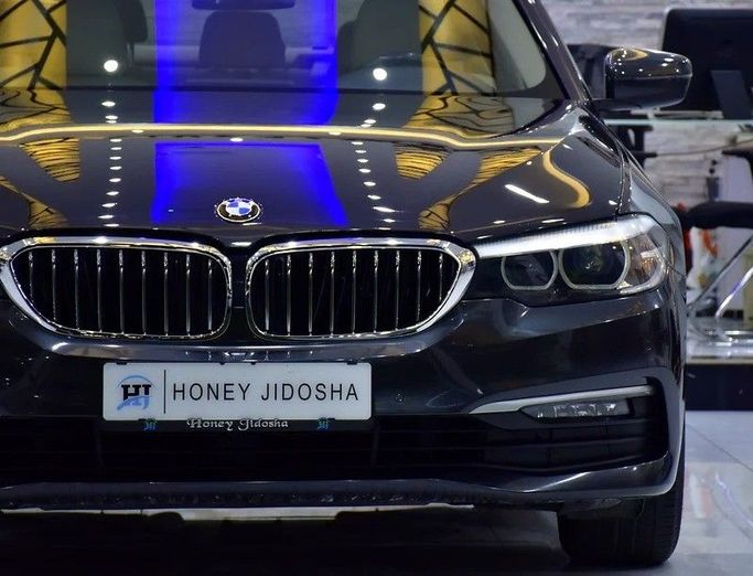 Used BMW 5 Series 520i VII (G30/G31) Facelift, 2.0 l, 2020 in Sharjah by Honey Gidosha Used Cars Tr., Grey color.  | AUTO.AE