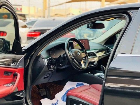 Used BMW 5 Series 530i VII (G30/G31) Facelift, 2.0 l, 2022 in Sharjah by Ali Used Cars, Black color. Japanese Specs | AUTO.AE