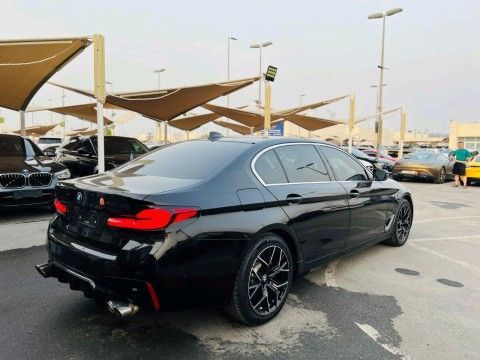 Used BMW 5 Series 530i VII (G30/G31) Facelift, 2.0 l, 2022 in Sharjah by Ali Used Cars, Black color. Japanese Specs | AUTO.AE