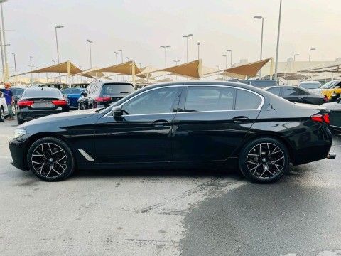 Used BMW 5 Series 530i VII (G30/G31) Facelift, 2.0 l, 2022 in Sharjah by Ali Used Cars, Black color. Japanese Specs | AUTO.AE