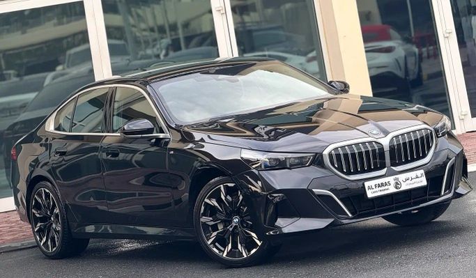 Used BMW 5 Series 530i xDrive VIII (G60/G61/G68), 2.0 l, 2024 in Sharjah by Al Faras al Thahabi Used Cars, Black color. Japanese Specs | AUTO.AE