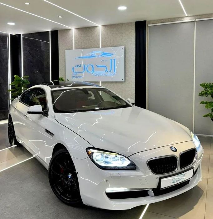 Подержанный BMW 6 Series 640i III (F06/F13/F12) Рестайлинг, 3.0 л, 2016 в Шардже от Ayoon Alhoot Motors Белый цвет. GCC | AUTO.AE