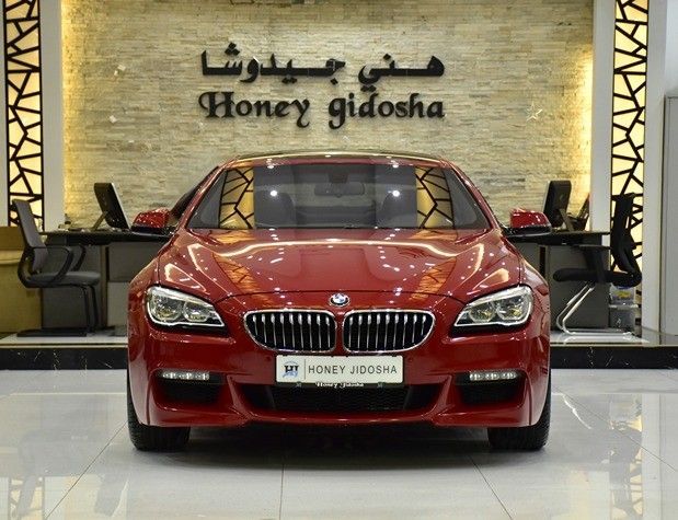 مستعملة BMW 6 Series 640i III (F06/F13/F12/ F06/F13/F12) عملية فيس ليفت, 3.0 l, 2016 في في الشارقة من Honey Jidosha Used Cars Tr.، اللون أحمر. مواصفات الخليج | AUTO.AE | إعلان #253326