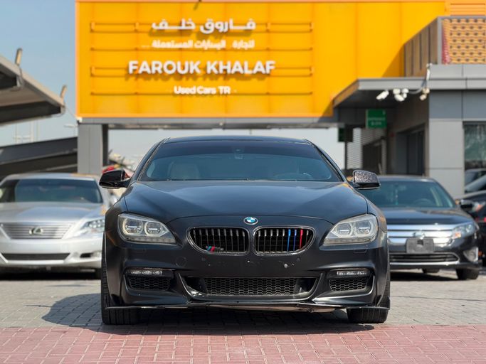 Подержанный BMW 6 Series 650i III (F06/F13/F12), 4.4 л, 2013 в ОАЭ, Шарджа от FAROUK KHALAF Черный цвет. Американская | AUTO.AE | Объявление #275704