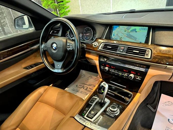 Used BMW 7 Series 740Li V (F01/F02/F04) Facelift, 3.0 l, 2014 in Sharjah by Ayoon Alhoot Motors, White color. GCC Specs | AUTO.AE