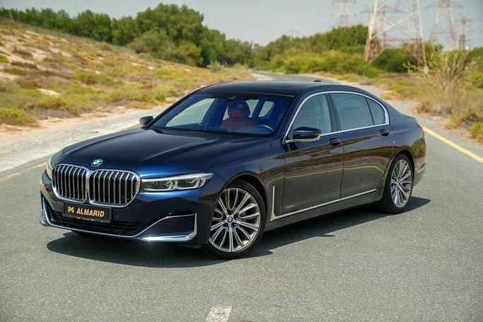 Used BMW 7 Series 730Li VI (G11/G12) Facelift, 0.1 l, 2020 in Sharjah by Almarid Motors, Blue color. GCC Specs | AUTO.AE