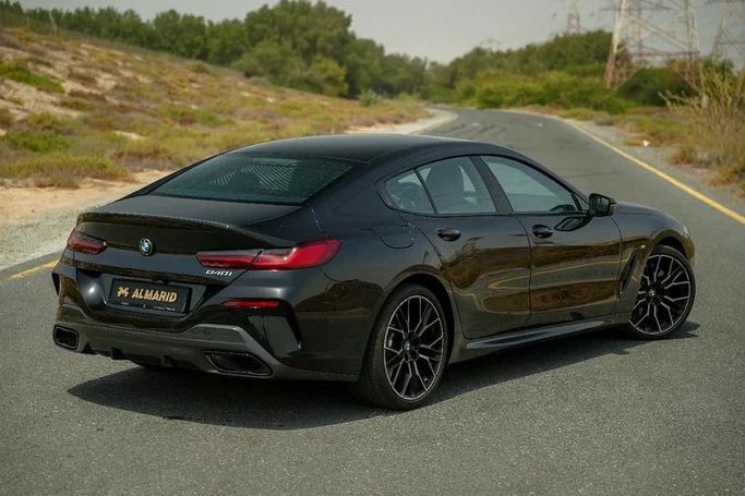 Подержанный BMW 8 Series 840i II (G14/G15/G16) Рестайлинг, 3.0 л, 2023 в Шардже от Almarid Motors Черный цвет. GCC | AUTO.AE