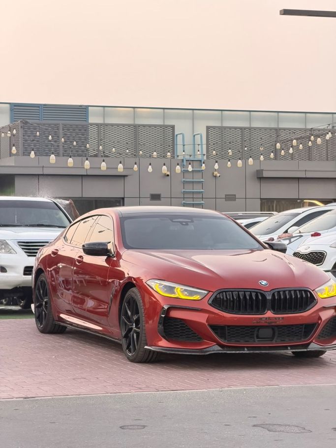 Used ⁦BMW 8 Series 840i xDrive II (G14/G15/G16) Facelift, 3.0 l, 2022⁩ in UAE, Sharjah by Hesham Safwat  Used Cars, Red color. Korean Specs | AUTO.AE | Listing #287745