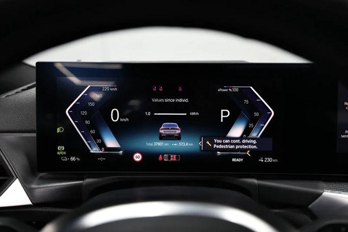 Used BMW i4 eDrive40 G26, 2023 in Sharjah by Al Qassem Cars Trading, Grey color. Korean Specs | AUTO.AE