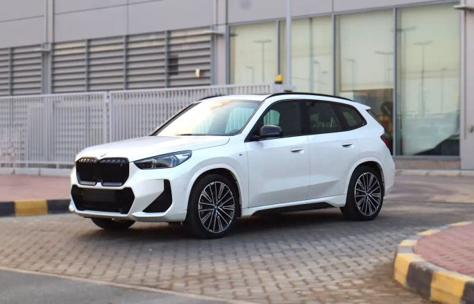 Used BMW iX1 xDrive 30, 2024 in Sharjah by Sama Al Sham Cars, White color. GCC Specs | AUTO.AE